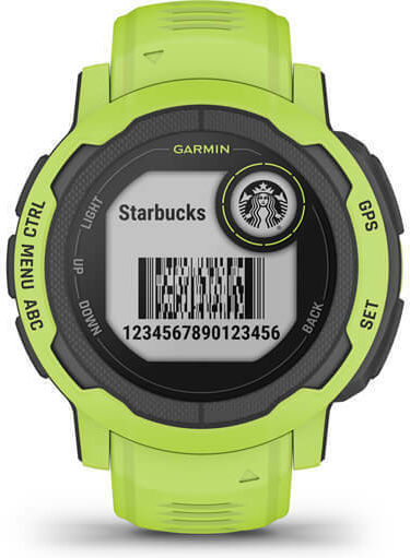 Garmin Instinct 2 45mm Waterproof Smartwatch with Heart Rate Monitor (Electric Lime) view 4