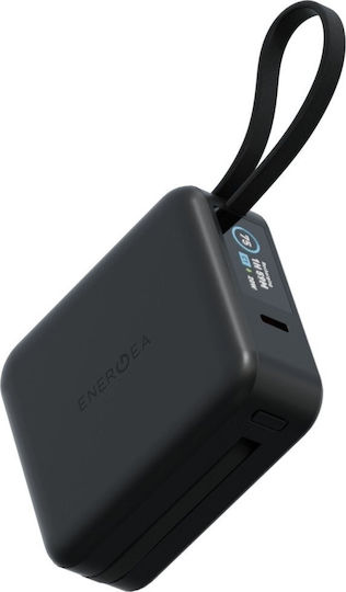 Energea Magpac Mini Plus MagSafe Power Bank 10000mAh 20W with USB-C Port Black view 2