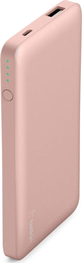 Belkin Pocket Power Bank 5000mAh with USB-A Port Rose Gold