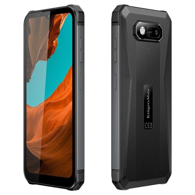 Kruger & Matz DRIVE 11 Single SIM (4/64GB) Rugged Smartphone Black – widok 2