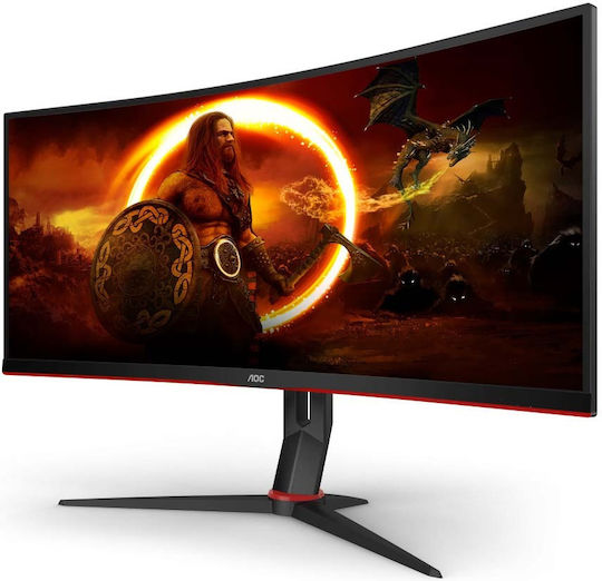 AOC CU34G2XE Ultrawide VA HDR Curved Gaming Monitor 34" QHD 3440x1440 144Hz with Response Time 4ms GTG view 5