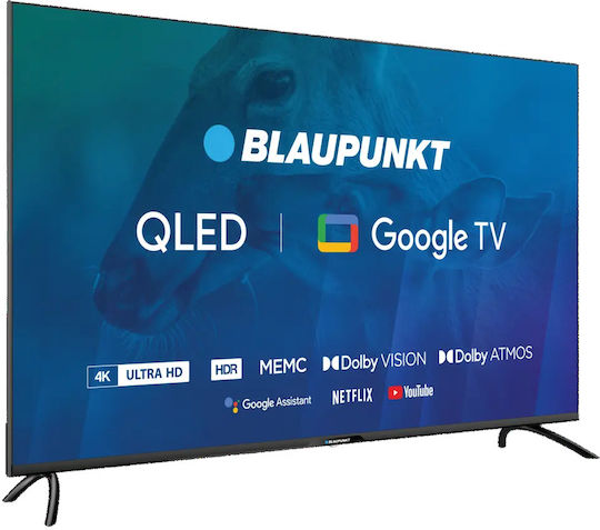 Blaupunkt Smart Television 43" 4K UHD QLED 43QBG7000 HDR (2023) vue 3