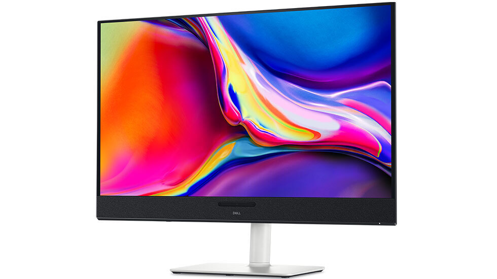 Dell S3225QC QD-OLED HDR Monitor 31.6" 4K 3840x2160 with Response Time 0.03ms GTG Silver view 2