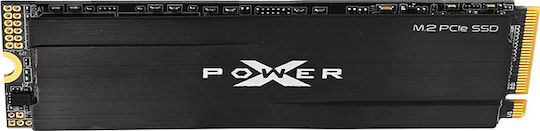 Silicon Power PCIe Gen 3x4 XD80 SSD 1TB M.2 Type with PCI Express 3.0 Connection and Heatsink SP001TBP34XD8005 view 3