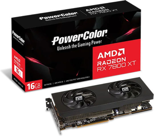 PowerColor Radeon RX 7800 XT 16GB GDDR6 Graphics Card (RX7800XT)