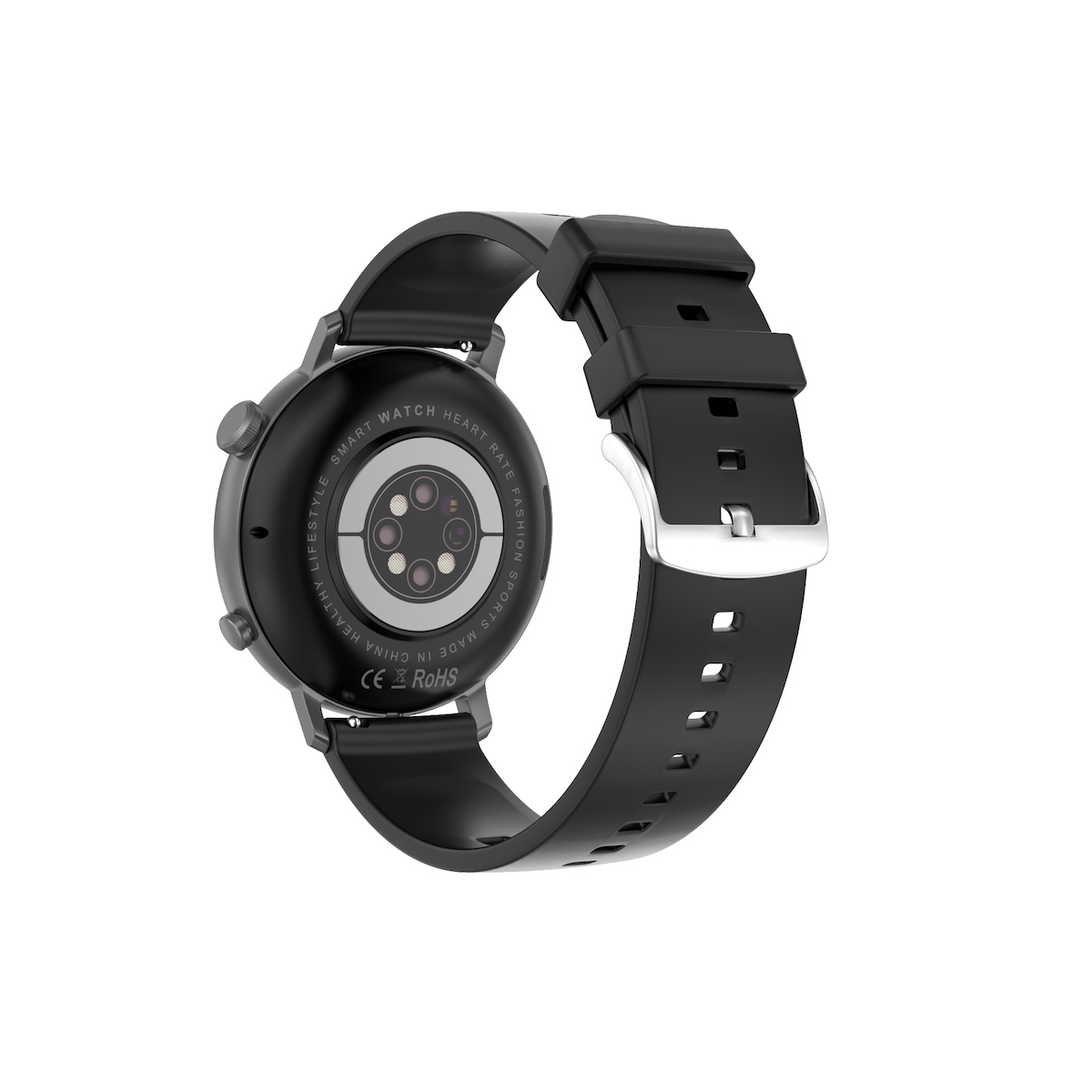 MaX FIT Pro Aluminium Smartwatch with Heart Rate Monitor (Black) view 3