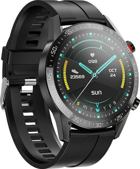 Hoco Y2 Smartwatch with Heart Rate Monitor (Black)