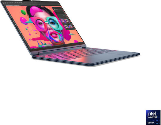Lenovo Yoga 9 2-in-1 14ILL10 14" OLED Touchscreen 120Hz (Ultra 7-258V/32GB/1TB SSD/W11 Home) Cosmic Blue (International English Keyboard) view 3