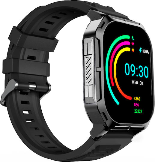 HiFuture FutureFit Ultra 3 Smartwatch with Heart Rate Monitor (Black) view 6
