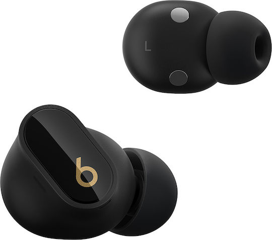 Beats Studio Buds Bluetooth Handsfree Earphones with Sweat Resistance and Charging Case Black / Gold vista 2