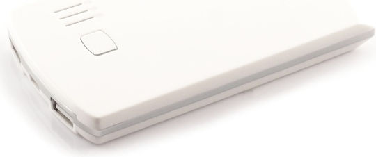 PowerNeed P5600W Power Bank 5600mAh with 2 USB-A Ports White