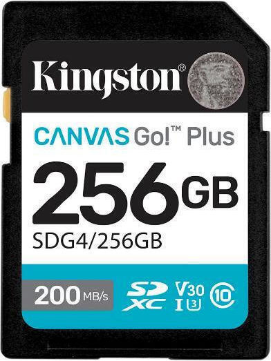 Kingston Canvas Go Plus 256GB U3 V30 200MB/s