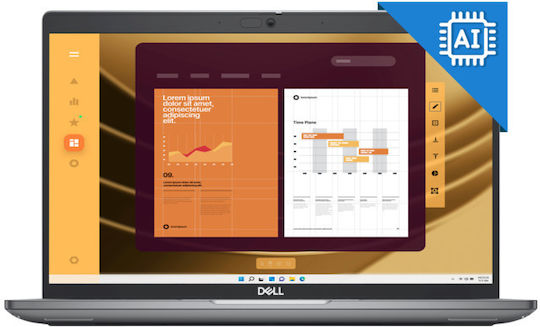 Dell Latitude 5450 14" FHD (Ultra 7-165U/16GB/512GB SSD/Linux) Titan Grey (US Keyboard)
