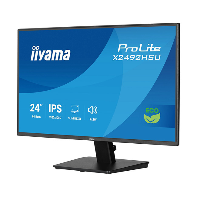 Iiyama ProLite X2492HSU-B1 IPS Monitor 24" FHD 1920x1080 with 3ms GTG Response Time view 3