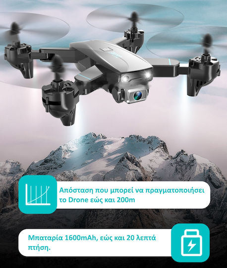 ToySky S173 Quadcopter Drone 2.4 GHz with 720p Camera and Controller view 5