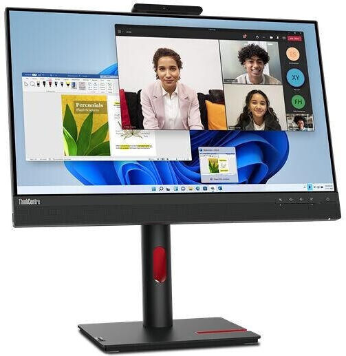 Lenovo ThinkCentre TiO24 Gen 5 IPS Monitor 23.8" FHD 1920x1080 view 2