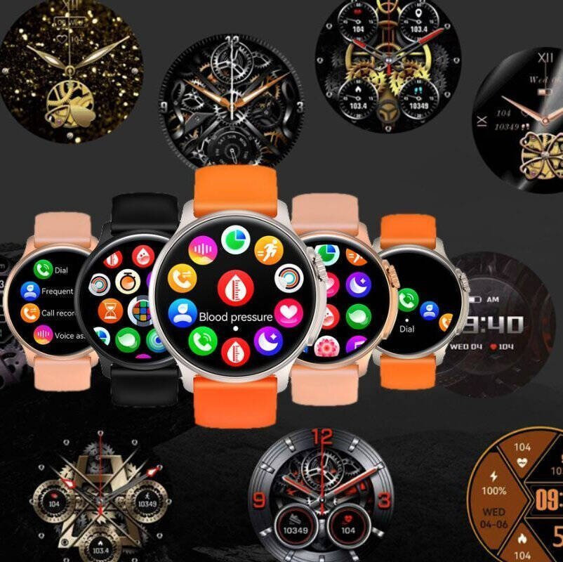 Rubicon Rncf12 Smartwatch Orange vy 8
