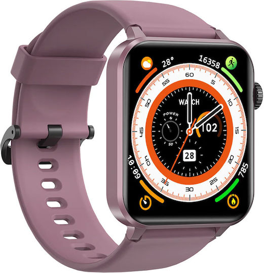 BlackView R30 Pro Smartwatch with Heart Rate Monitor (Purple) view 3