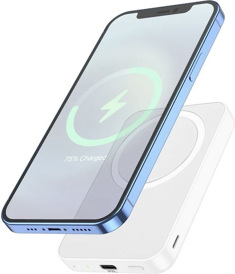Hoco J109 Power Bank 5000mAh 15W White view 6