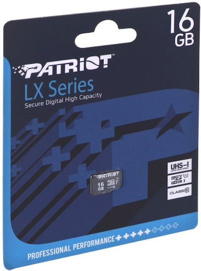 Patriot Lx Series microSDHC Class 10 U1 UHS-I view 4