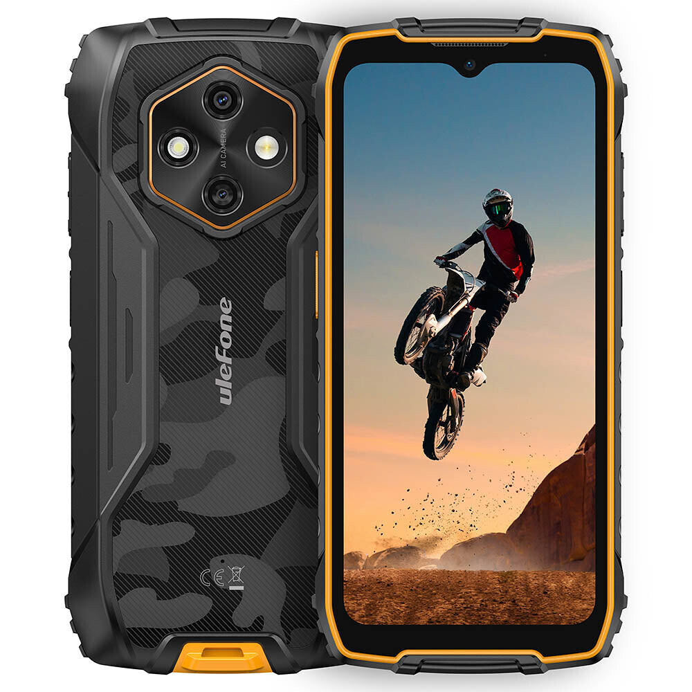 Ulefone RugKing 4 Pro Dual SIM (8GB/128GB) Rugged Smartphone Orange