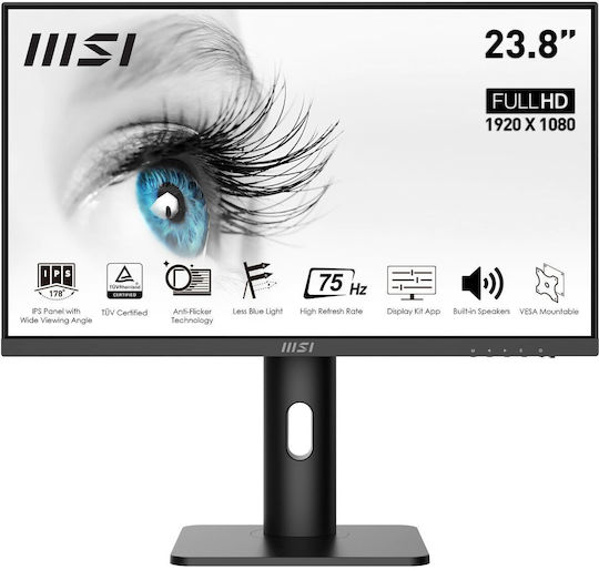 MSI PRO MP243P IPS Monitor 24" FHD 1920x1080 with Response Time 5ms GTG