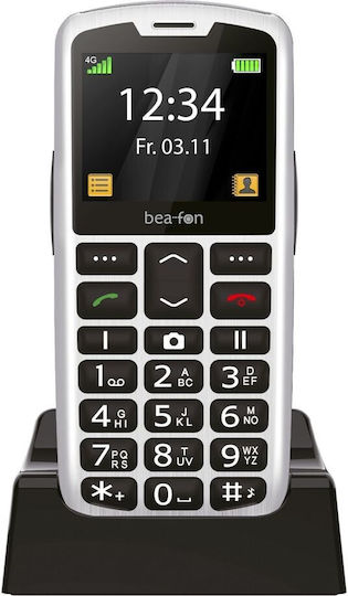 Bea-fon SL260 Dual SIM Mobile with Large Buttons Silver view 2