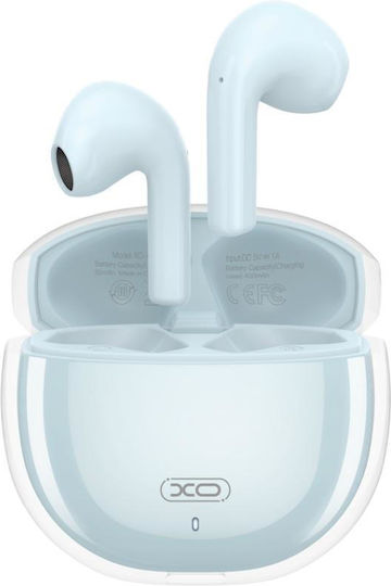 XO G16 Earbud Bluetooth Handsfree Earphones with Charging Case Blue view 1