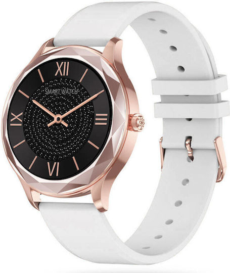 Pacific 27-1 50mm Smartwatch with Heart Rate Monitor (Rose Gold)