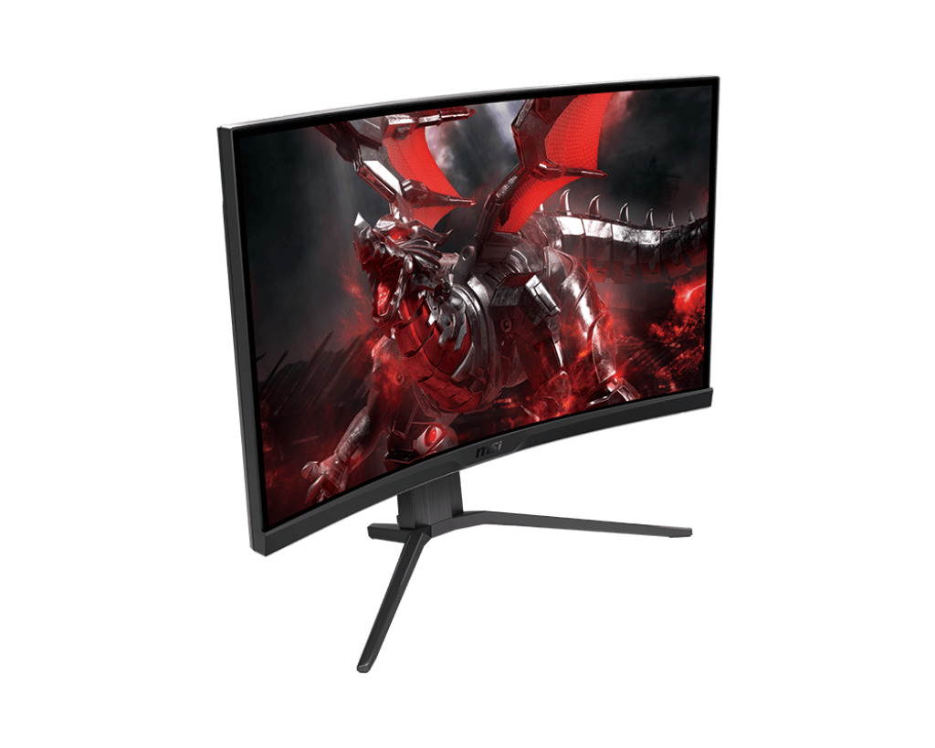 MSI G272CQP VA Curved Gaming Monitor 27" QHD 2560x1440 170Hz with Response Time 4ms GTG view 2