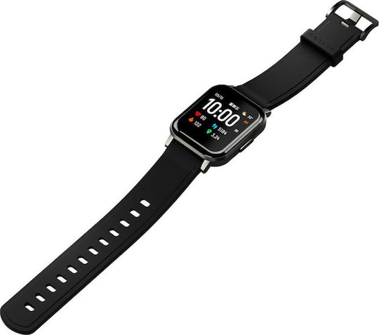 Haylou LS02 48mm Waterproof Smartwatch with Heart Rate Monitor (Black) view 4