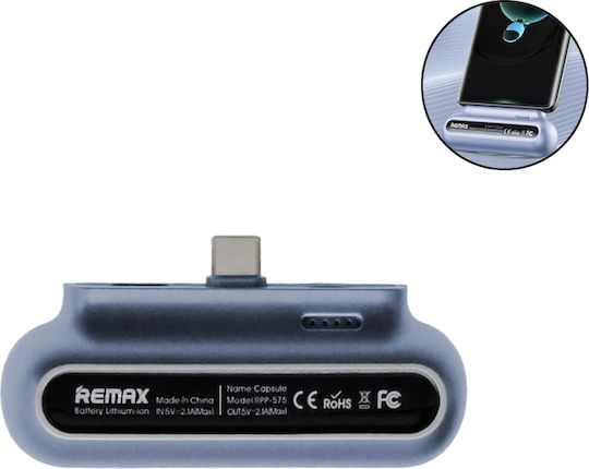 Remax FDRPP-575B Power Bank 3000mAh Blue view 5
