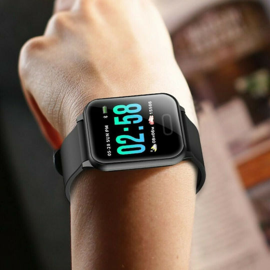A6 Smartwatch with Heart Rate Monitor (Red) Ansicht 5