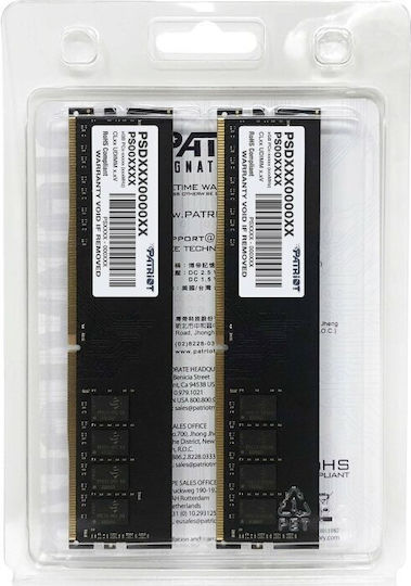 Patriot Signature Line 16GB DDR4 RAM with 2 Modules (2x8GB) and 3200 Speed for Desktop (PSD416G3200K) view 8