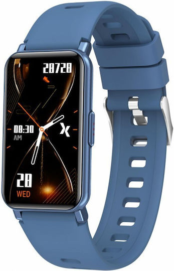 MaxCom Fit FW53 Nitro 2 Smartwatch with Heart Rate Monitor (Blue) vue 5
