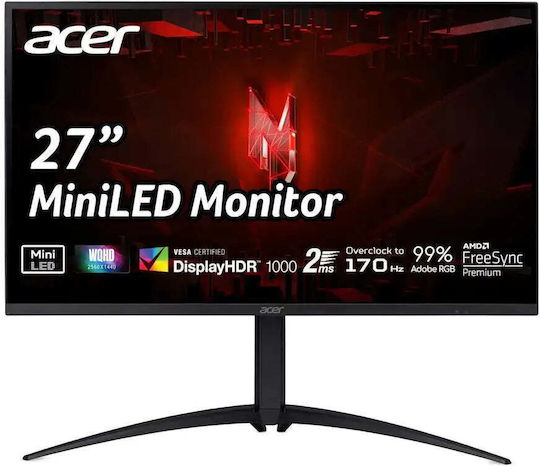 Acer Nitro XV5 XV275UP3biiprx VA HDR Gaming Monitor 27" QHD 2560x1440 170Hz with Response Time 2ms GTG view 6