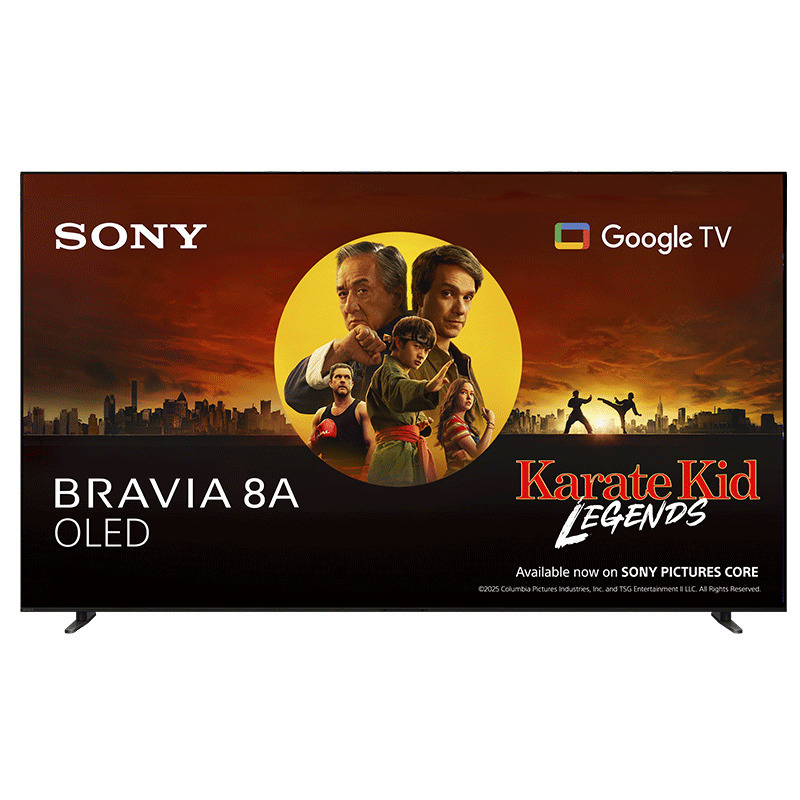 Sony Smart Television 55" 4K UHD OLED Bravia 8A HDR (2024) view 1