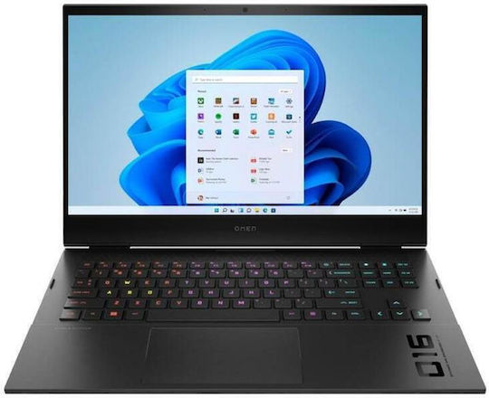 HP Omen 16-k0004nv 16.1" IPS QHD (i7-12700H/16GB/1TB SSD/GeForce RTX 3070 Ti/W11 Home) Shadow Black (US Keyboard)