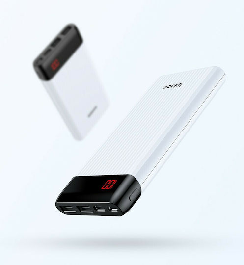 Ipipoo LP-15 Power Bank 10000mAh with 2 USB-A Ports White vue 5