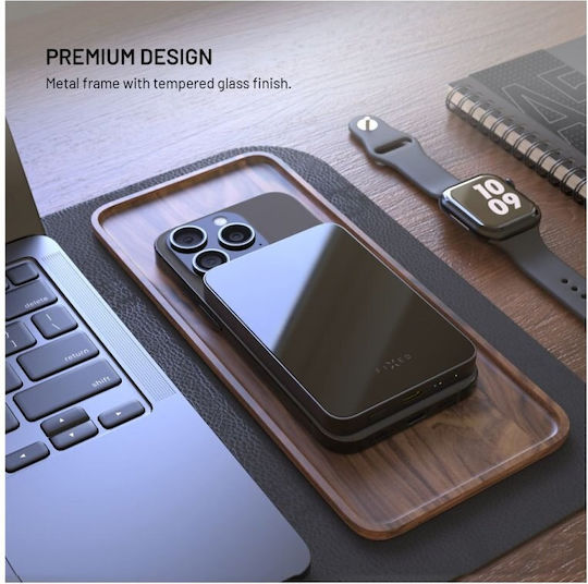 Fixed MagZen 5 Crystal Power Bank 5000mAh with USB-C Port Black view 3