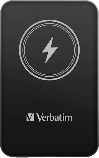 Verbatim Power Bank 5000mAh 15W with USB-C Port Black view 3