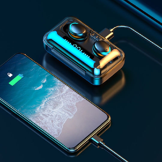 ZS2N In-ear Bluetooth Handsfree Earphones with Charging Case Black view 8