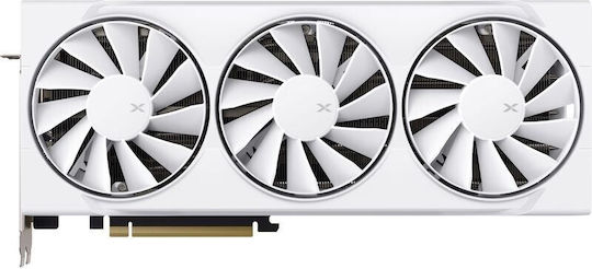 XFX Radeon RX 9070 XT 16GB GDDR6 Swift Gaming Triple Fan White Graphics Card view 2
