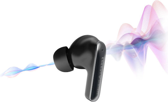 Energy Sistem Serenity ANC In-ear Bluetooth Handsfree Earphones with Sweat Resistance and Charging Case Black view 6