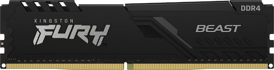Kingston Fury Beast DDR4 with Module 1x16GB and Speed 3200 for Desktop KF432C16BB/16 view 3