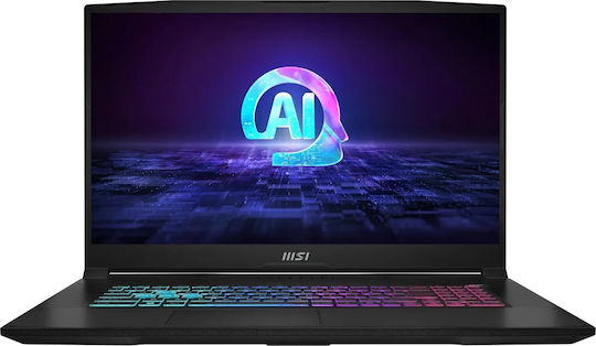 MSI Katana A17 AI B8VF-1004XPL 17.3" FHD 144Hz (Ryzen 7-8845HS/16GB/1TB SSD/GeForce RTX 4060/No OS) (International English Keyboard) view 2
