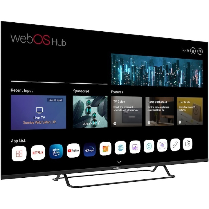 Smart Tech Smart TV 50" 4K UHD LED 50UW02V HDR (2024) view 6