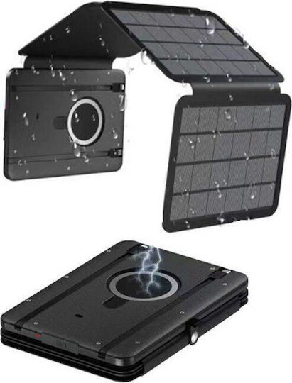 PowerNeed ES10000-4 Solar Power Bank 10000mAh 22.5W Power Delivery Black