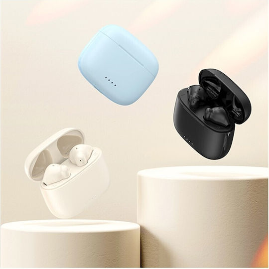 Remax Cozybuds 2E Bluetooth Handsfree Earphones with Charging Case White view 2