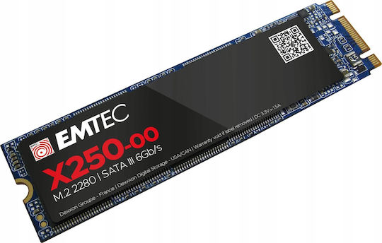Emtec X250 SSD 2TB M.2 Type With SATA III Connection view 1